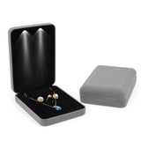 LED Velvet Jewelry Box for Ring Necklace Earring Jewelry Set