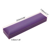 LED Velvet Long Boxes Necklace Display Case