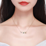 Colorful Beads Pendant Necklaces Crystals From Austria For Women