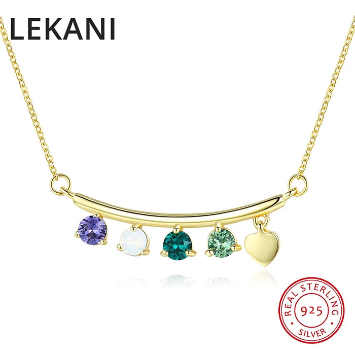 Colorful Beads Pendant Necklaces Crystals From Austria For Women