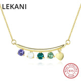 Colorful Beads Pendant Necklaces Crystals From Austria For Women