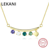 Colorful Beads Pendant Necklaces Crystals From Austria For Women