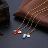 Austrian Crystal Beads Necklace Fine Jewelry S925 Silver Chain Collar