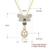 Austrian Crystal Butterfly Pendant Necklace