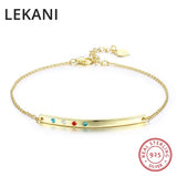 Austria Chain Bracelet with Crystals S925 Silver for Women