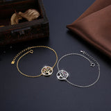 Austrian Crystal 925 Silver Life Tree Bracelet