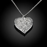 Heart Tree Of Life Pendant Necklace 925 Sterling Silver Jewelry