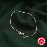 925 Silver Beads Ball Bracelet for Women