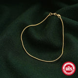 925 Silver Beads Ball Bracelet for Women