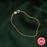 925 Silver Beads Ball Bracelet for Women