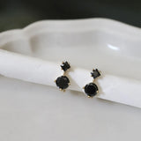 925 Silver Hoop Earrings Zircon Mini Earings Fine Jewelry