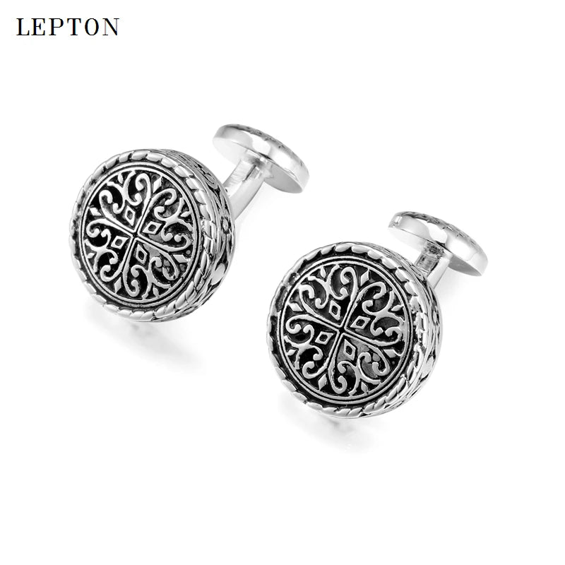 Silver Whale Back Closure Cuff Links Wedding Business Cufflink Gemelos