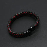 Punk Vintage Braided Leather Bracelet for Men