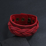 Punk Vintage Multilayer Leather Bracelet for Men