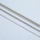 Silver Chain Anklets Set For Women Beach Foot Jewelry Leg Chain Anklet Bracelets