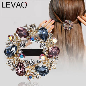 Crystal Headband Diamond Hair Bands Women Hair Clip Accessori