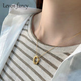 925 Silver Circle Pendant Necklace, Casual Choker Jewelry