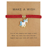 LGBT Rainbow Pride Horse Pony Pendant Bracelet