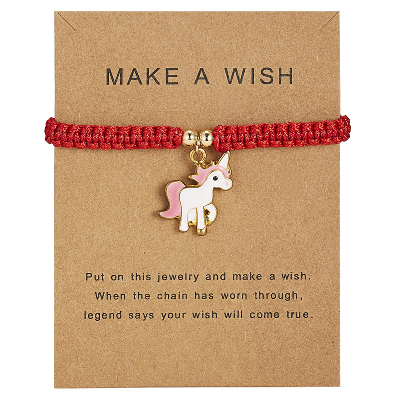 LGBT Rainbow Pride Horse Pony Pendant Bracelet