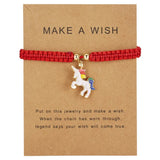 LGBT Rainbow Pride Horse Pony Pendant Bracelet