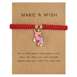 LGBT Rainbow Pride Horse Pony Pendant Bracelet