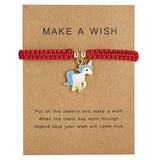 LGBT Rainbow Pride Horse Pony Pendant Bracelet