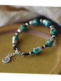 Enamel Hundred Wealth Bracelet, Prosperity and Wealth