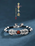 Hand-woven Wheat Beaded Bracelet Men Women Style Jewelry