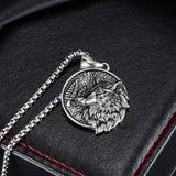 Liuwolou Retro Necklace Hip-hop Pendant Jewelry