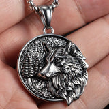 Liuwolou Retro Necklace Hip-hop Pendant Jewelry