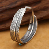 Feather Set Turquoise Bracelets - Personalized Men's and Women's Jewelry