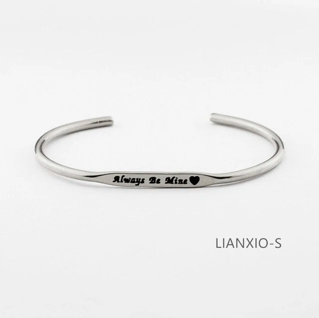LIANXIO-S Honey Letter Bracelets for Women Charms Women's Bracelet