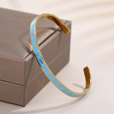 DOGS BONE&PAW CUFF BANGLE Stainless Steel Bracelet