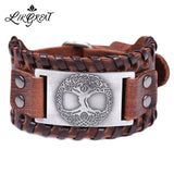 Tree of Life Metal Charm Bracelets for Men