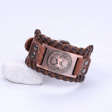 Tree of Life Metal Charm Bracelets for Men
