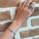 Vintage Geometric Rectangle Bracelets Bangles Wedding Couple Jewelry