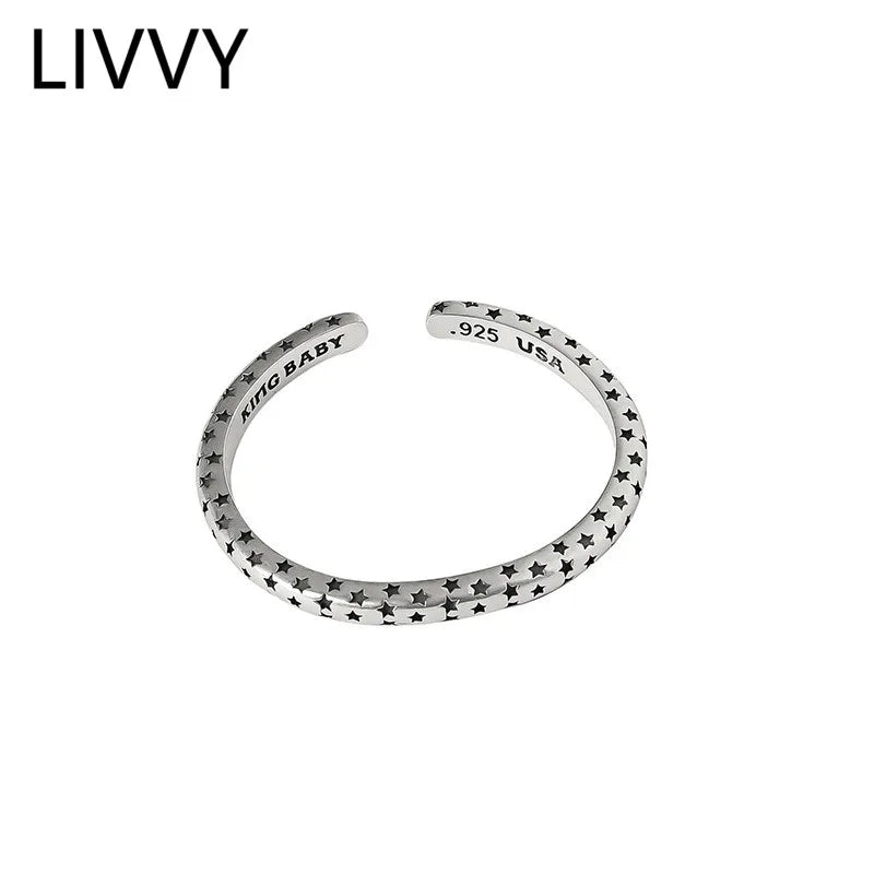 Minimalist Star Vintage Punk Adjustable Bracelet Female Jewelry