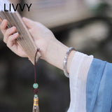 Vintage Flower Pattern Bracelets for Women Charm Bangles Wedding Party