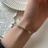 Twisted Letter Bracelet Retro Punk Party Jewelry Gift