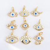 Copper Plated Zircon Pendant DIY Women Female Jewelry