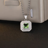 LKN 925 Silver Plated Wedding Necklace for Women