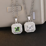 LKN 925 Silver Plated Wedding Necklace for Women