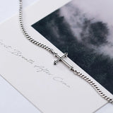 Romantic Silver 925 Cross Bracelet For Women