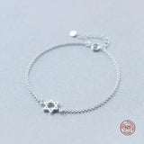 S925 Star of David Bracelet for Women