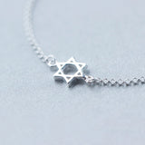 S925 Star of David Bracelet for Women