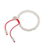 925 Silver Lucky Red Rope Bracelet Man&Women Female Bracelet Gift