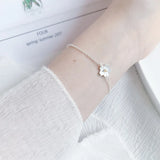 925 Sterling Silver Sweet Daisy Bracelet Flower Girl Jewelry Gift