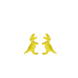 925 Sterling Silver Dinosaur Earrings Funny Ear Studs Women Girls Jewelry
