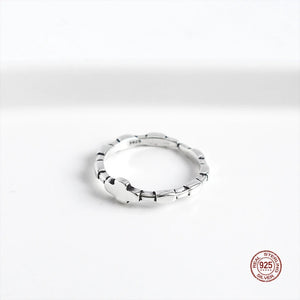 925 Sterling Silver Vintage Cross Rings for Women Wedding Jewelry