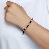 S925 Silver Red Rope Bracelet Lucky Charm for Men&Women